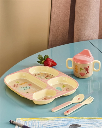 Kids Melamine Spoon and Fork w
